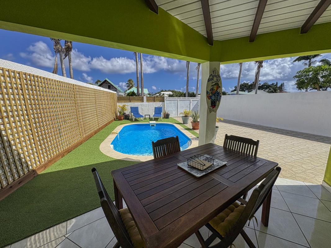 22.Location villa piscine Saint François Guadeloupe_Piscine